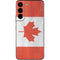 Canada Flag Distressed Galaxy S22 Skin